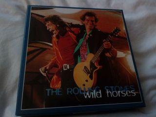 Rolling Stones Mega Rare Wild Horses 7 " Cd Single/promo Box Set 1995.