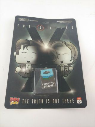 Geek Fuel The X Files Pin Palz I Want To Believe Pin