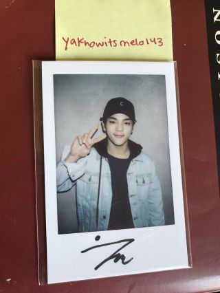 Stray Kids Official Goods Hi - Stay Tour Woojin Printed Polaroid