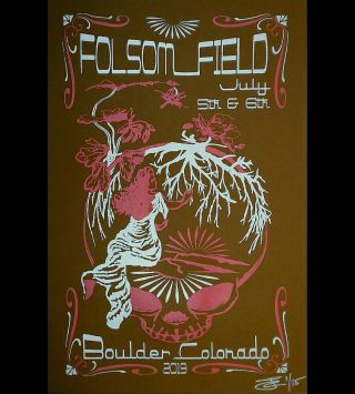 Dead & Company Folsom Field,  Boulder,  2019 Summer Tour,  Unofficial 2nd Printing