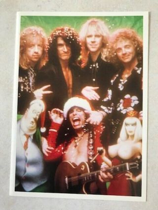 Aerosmith - Seasons Greetings From Aersosmith And Collins Management 1988 ?