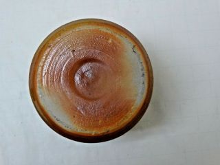 (1) MONROE SALT MSW Pottery - Northern Fruit Utensil Jar Open Crock 6x6 5