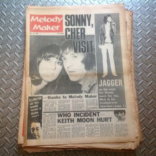 Melody Maker 1966 May 28 The Rolling Stones Bob Dylan David Bowie The Who