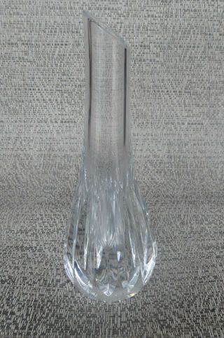 Baccarat France Annick Crystal Bud Vase 7 "