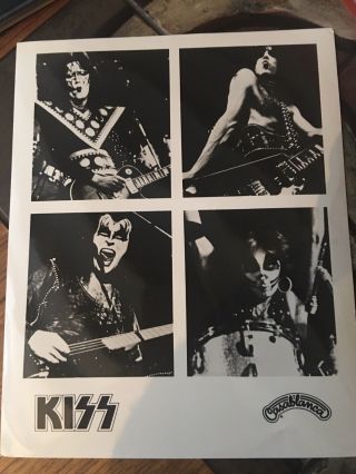 Kiss - Rock Band - Gene Simmons Press Promo Photos