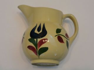 Vintage Watt Pottery Dutch Tulip Small Pitcher (creamer?)