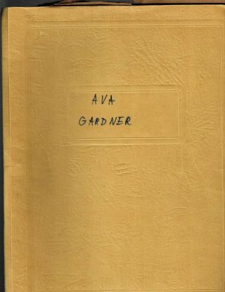 Scrapbook/folder - Ava Gardner - Articles - Mag Photos Etc - Medium