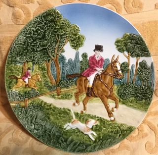 Fox Hunt Hunting German Plate Charger 3