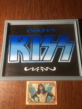 Kiss Mirror And Space Ace Card