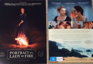 Promotional Movie Flyer Portrait Of A Lady On Fire Not A Dvd