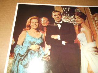 Thunderball James Bond 007 Sean Connery R84 Lobby Card 3