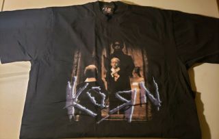 Korn Authentic Concert T - Shirt Xl Never Worn Life Is Peachy Tour