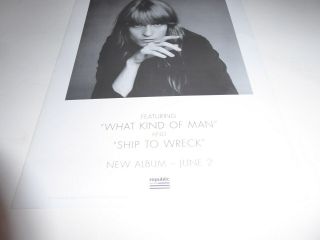 Florence,  The Machine Poster How Big How Blue Promo 11x17 