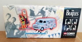 Beatles Corgi Classics Bedford Ca Graffiti Van & Hand Painted Metal Figures Iob