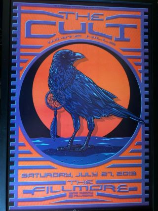 The Cult Concert Poster