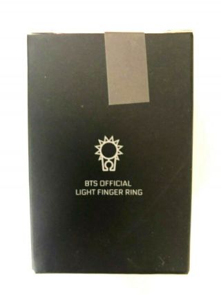 Official Bts Army Bomb Light Finger Ring