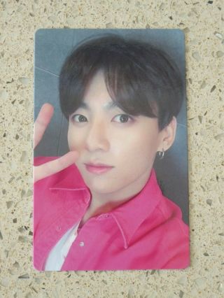 Official Bts Lights/boy With Luv Japan Fanclub Limited Photocard - Jungkook
