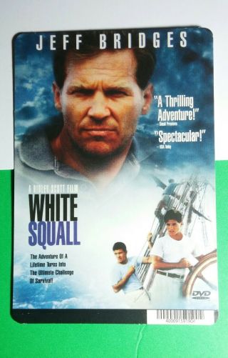 White Squall Jeff Bridges Wolf Cover Art Mini Poster Backer Card (not A Movie)