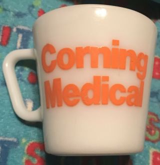 Vtg Pyrex 1410 Mug: Corning Medical