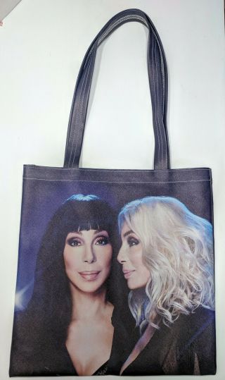 Cher 2019 " Here We Go Again Tour " Vinyl Comemorative Tote Bag