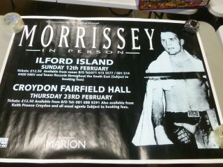 Morrissey Illford Island Concert Poster 41x31