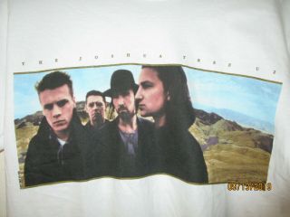 U2 The Joshua Tree Concert Tour 2017 North America T - Shirt Size Med