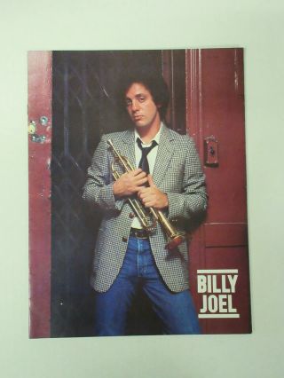 Billy Joel 52nd Street 1978 Us Tour Concert Program Piano Man Vg,