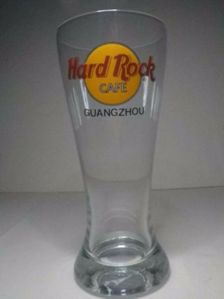 Hard Rock Cafe Guangzhou Drink Glass