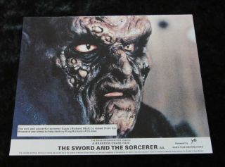 The Sword And The Sorcerer Lobby Card 1 - Mini Uk Card