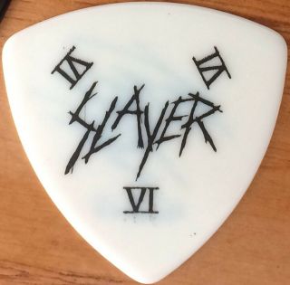 Slayer / Kerry King / Vhtf / Concert Guitar Pick /