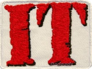 It Logo Embroidered Patch Horror Movie Pennywise The Dancing Clown Stephen King