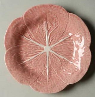 Bordallo Pinheiro Pink Cabbage Platter,  Made In Portugal Charger Plate