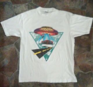 Boston Rock Band 1987 Worcester Centrum 9 Sellout Tshirt Xl Rare
