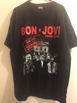 Bon Jovi This House Is Not Tour T - Shirt 2019 - Large