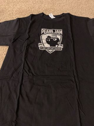 Pearl Jam Shirt Medium 2014 Us Tour