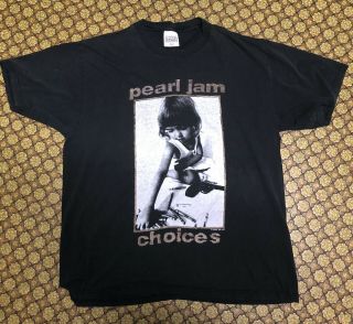 Pearl Jam 1992 Choices Tee