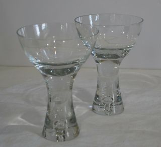 Southern Living At Home Tribeca Glasses Pair Pretty Water Goblets 6.  25 "