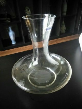 Marquis By Waterford Decanter Vase Home Decor Crystal Glass Clear