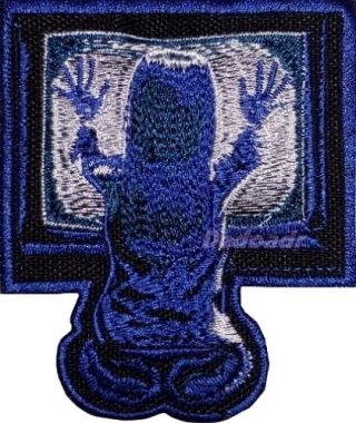 Poltergeist Logo Embroidered Patch Horror Movie Girl Tv Portal Steven Spielberg
