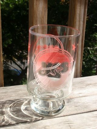 Vintage Large Drinking Glass 1970 