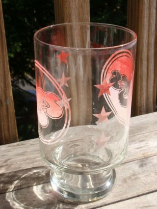 VINTAGE LARGE DRINKING GLASS 1970 ' S YES ROCK GROUP BAND 5