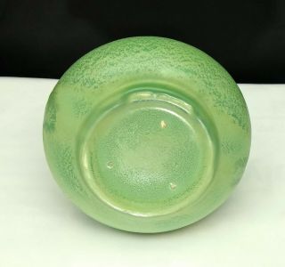 Haeger Pottery Arts & Crafts Matte Green Eve Vase with Buttress Handles 4