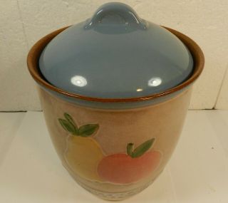 RUMTOPF RUM POT Scheurich Keramik Storage Jar Covered Crock Germany 2