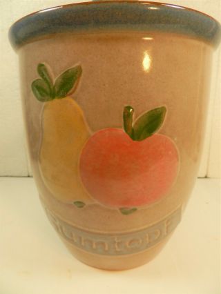 RUMTOPF RUM POT Scheurich Keramik Storage Jar Covered Crock Germany 5