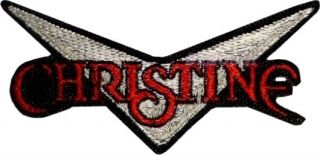Christine Crew Logo Embroidered Patch Horror Movie Plymouth Fury Stephen King