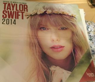 Taylor Swift 18 Month Wall Calendar 2014 -,  Never Opened