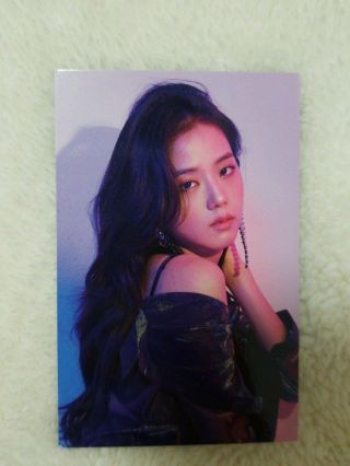 Blackpink " In Your Area " Official Bonus Limited Photo Card Jisoo