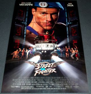 Street Fighter 1994 27x40 Movie Poster Jean - Claude Van Damme Action
