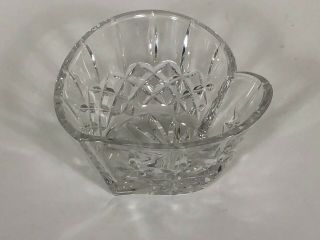 Waterford Crystal Lismore Heart Shape Bowl Candy/ Nut Dish