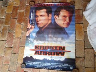Broken Arrow John Travolta Original1 Sheet Movie Poster
